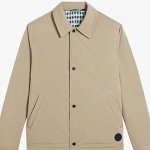Ted Baker London Beige Shirt Jacket